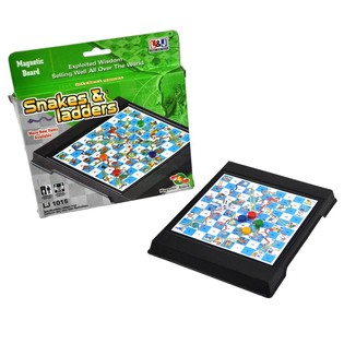 Gioco da Viaggio Magnetico Scale e Serpenti (6 pz.)
