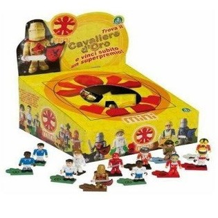 GIOCHI PREZIOSI Cavalieri d'Oro Personaggi Mattoncini (24 pz.)