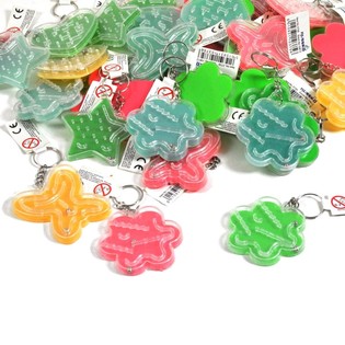 GIOCHI DI PAZIENZA PORTACHIAVI PER PESCA (12 pz.)