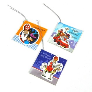 Etichette Regalo Sinterklaas in Scatola (Set da 12 pz.)