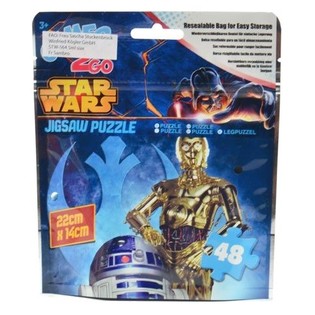 PUZZLE STAR WARS IN BUSTINA SORPRESA 22 X 14 CM (8 pz.)