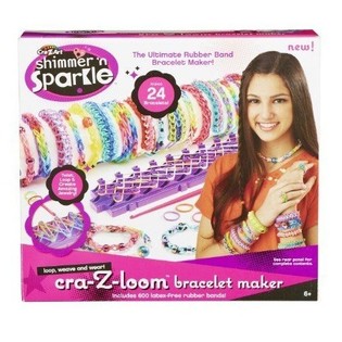 CRA-Z-ART SHIMMER'N SPARKLE - MEGA KIT CREAZIONE BRACCIALETTI (6 pz.)