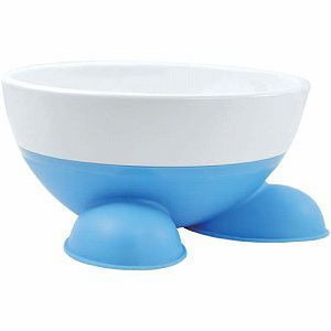 HEADCHEFS - Ciotola per Colazione da Bambini con Piedini - Blu (1 pz.)