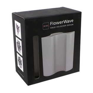 D-ZN - Vaso per Fiori FLOWERWAVE - Bianco (1 pz.)