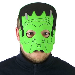 Maschera di Frankenstein in Gommapiuma (6 pz.)