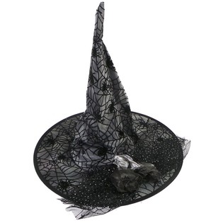 Cappello da strega di lusso decorato per bambini (6 pz.)