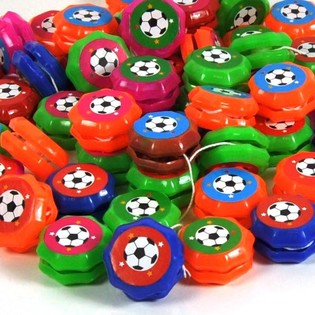 YO-YO CALCIO PER PESCA DI BENEFICENZA (100 pz.)