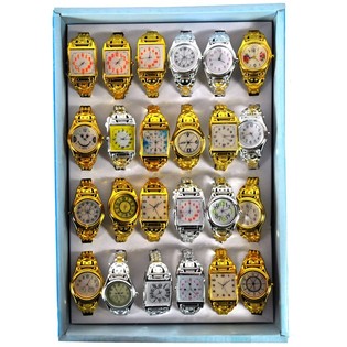 Orologi giocattolo 3D in display (24 pz.)