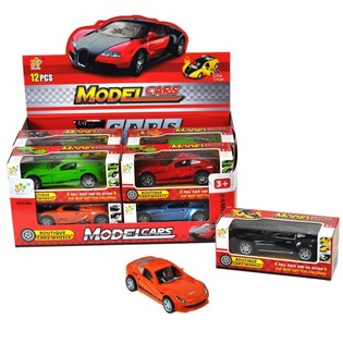 Auto Sportive a Frizione in Espositore (12 pz.)