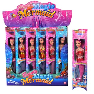 GRANDE BAMBOLA SIRENA IN DISPLAY (12 pz.)