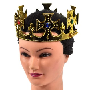 Corona da Re Dorata - Modello Croce (12 pz.)