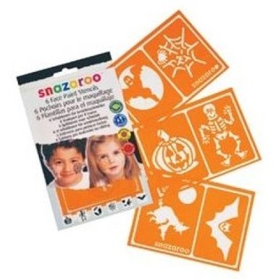 SNAZAROO - 6 Stencil per Truccabimbi (12 pz.)