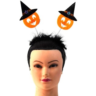Cerchietto di Halloween con Zucche (6 pz.)