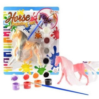 Set Creativo - Dipiangi il Tuo Cavallo da Sogno (4 pz)
