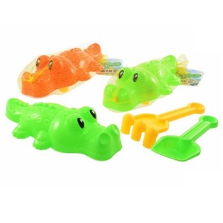 Set da spiaggia coccodrillo da 3 pezzi (6 pz.)