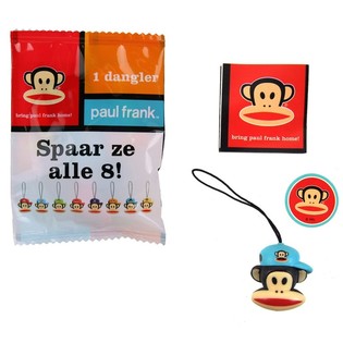 SUPER ECONOMICO | Ciondolo / Dangler Paul Frank in bustina a sorpresa (100 pz.)