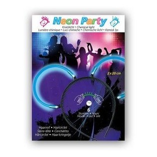 Orecchie da Coniglio Luminose (Glow) - 12 pz.