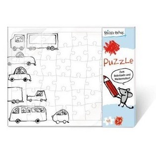 GRANDE PUZZLE DA COLORARE (24 pz.)