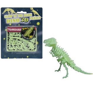 Puzzle 3D Dinosauri Glow in the Dark (24 pz.)