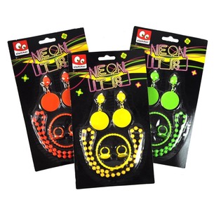 Set di Gioielli NEON su Cartoncino (12 pz.)