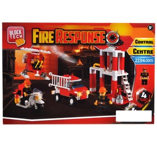 SET COSTRUZIONI MATTONCINI GRANDI VIGILI DEL FUOCO - 223 PEZZI (3 pz.)
