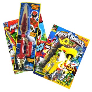 ***SUPER ECONOMICO*** PACCHETTO SORPRESA POWER RANGERS, CON GIOCATTOLO! (12 pz.)