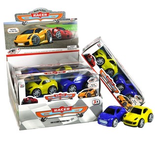 Set 2 Automobili a Frizione in Display (6 pz.)