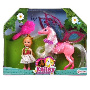 Bambola Kailey con Cavallo (6 pz.)
