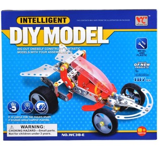 Kit di Costruzione Costruisci i tuoi Veicoli 187 Pezzi (2 pz.)