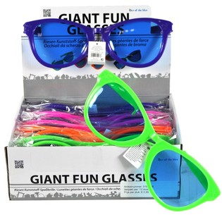 OCCHIALI GIGANTI DIVERTENTI (12 pz.)