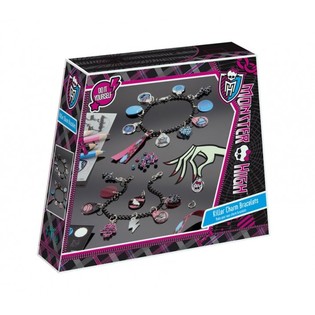 CREA BRACCIALETTI CON CHARM MONSTER HIGH (6 pz.)