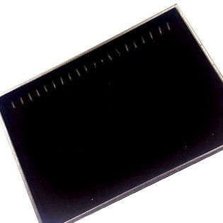 Espositore per Bracciali/Collane in Velluto Nero (1 pz.)