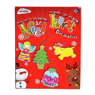 KIT FAI-DA-TE DECORAZIONI DI NATALE GRAFIX (12 pz)