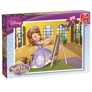 Puzzle Jumbo Disney Sofia la Principessa che Dipinge 20 Pezzi (6 pz.)
