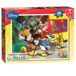 Puzzle Jumbo Disney Mickey Mouse Clubhouse in Viaggio 35 Pezzi (3 pz.)
