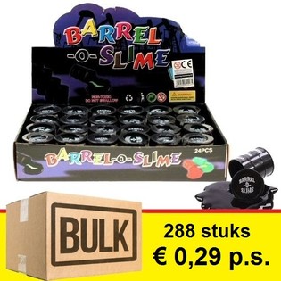 ***OFFERTA STOCK*** MINI SLIME IN BARRILE (288 pz.)