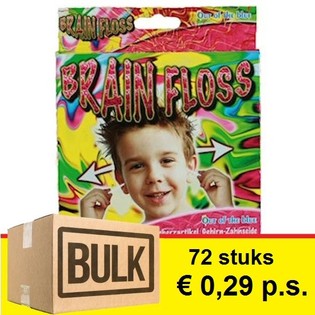 *** OFFERTA STOCK *** BRAIN FLOSS / FILO INTERDENTALE PER CERVELLO (72 pz.)