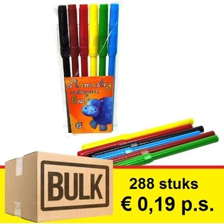 ***OFFERTA STOCK*** SET 6 PENNARELLI (288 pz.)