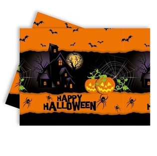 Tovaglia Happy Halloween 120 x 180 cm (6 pz.)