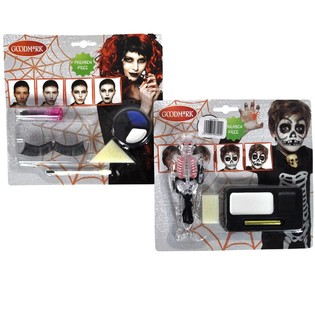 Set di Trucco per Halloween su Card (6 pz.)