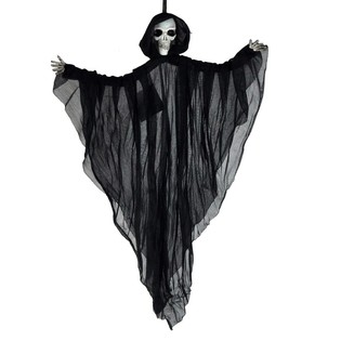 Personaggio Spaventoso Appeso - Nero (6 pz.)