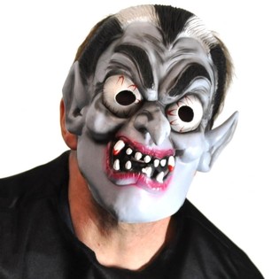 Maschera Flessibile di Dracula (Set da 6) | B2B Halloween
