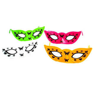 MASCHERE DA FESTA PER BAMBINI IN COLORI MISTI (48 pz.)
