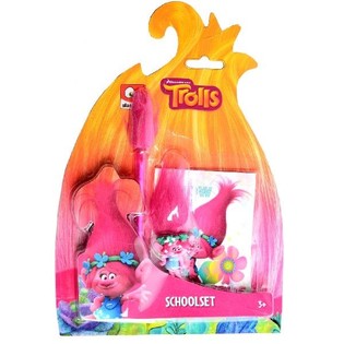 SET CANCELLERIA TROLLS SLAMMER 3 PEZZI (12 pz.)