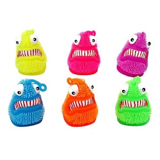 GRANDI MOSTRI PUFFER LUMINOSI CON LUCE &Oslash;9,5CM (12 pz.)