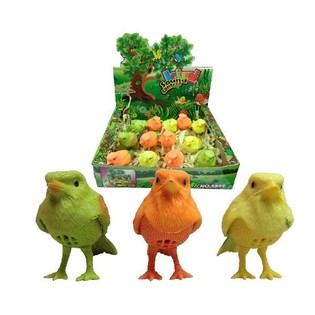UCCELLINO FUNNY BIRD RISPONDE AL FISCHIO (24 pz.)