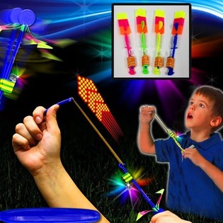 ELICOTTERI LUMINOSI A CATAPULTA (12 pz.)