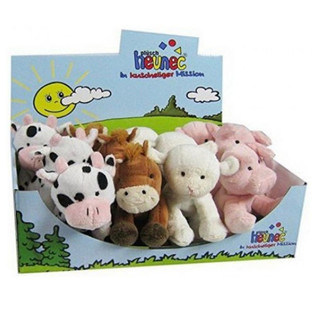 PELUCHE FATTORIA DI LUSSO, 4 MODELLI IN DISPLAY (12 pz.)