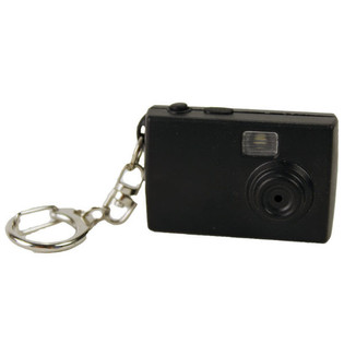Gadget Portachiavi Fotocamera con Flash e Suono (100 pz.)