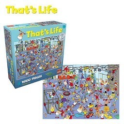Puzzle That’s Life - The Gym, 1000 pezzi (1 pz)